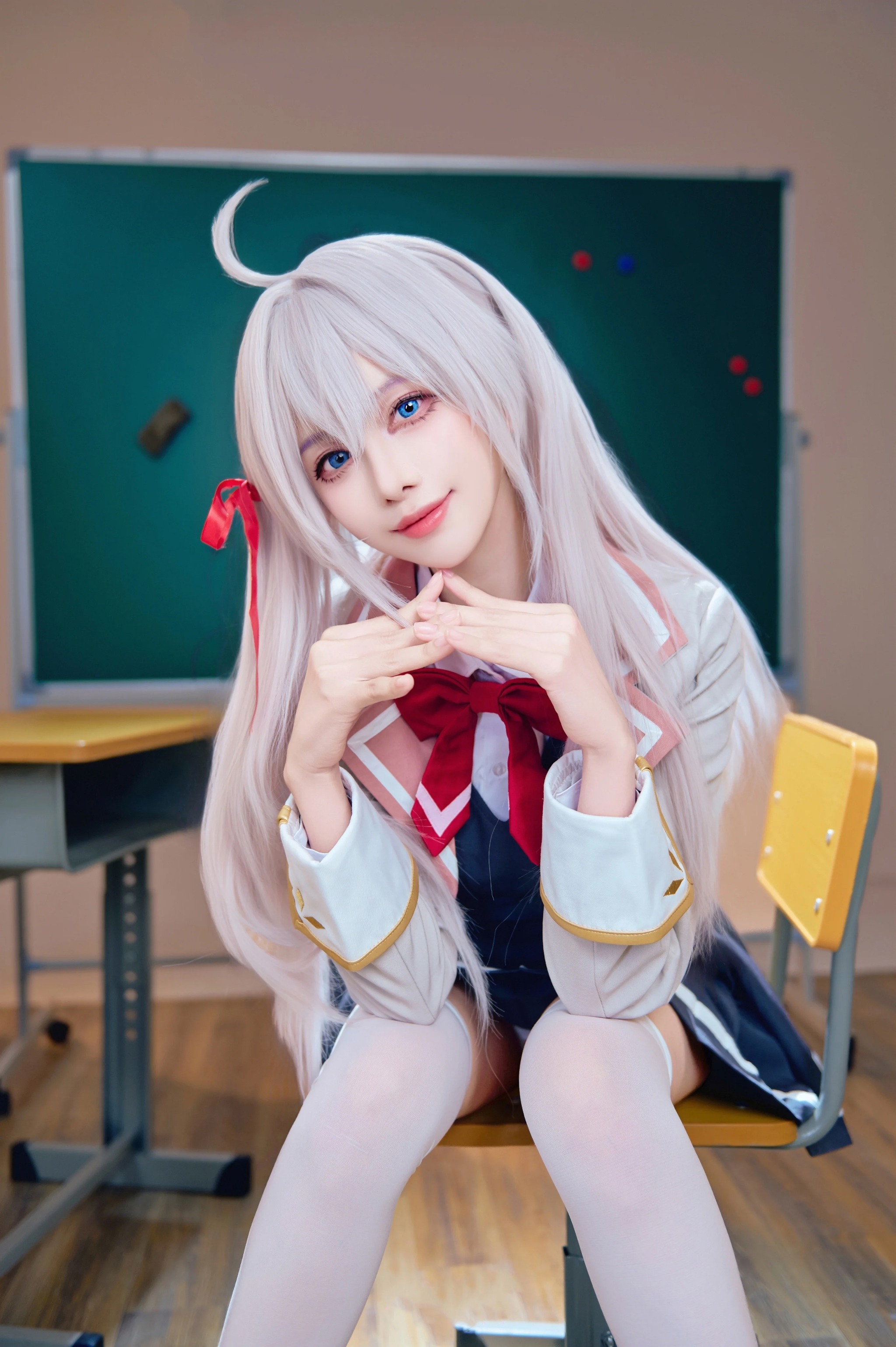 Shika小鹿鹿 - NO.134 邻座艾莉同学[38P2V]-XikXak